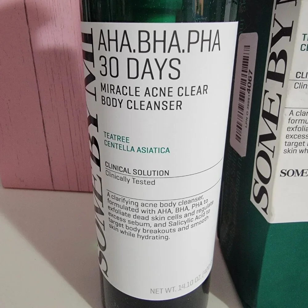 SOMEBYMI Miracle Acne Clear Body Cleanser AHA, BHA, PHA Exp 2028